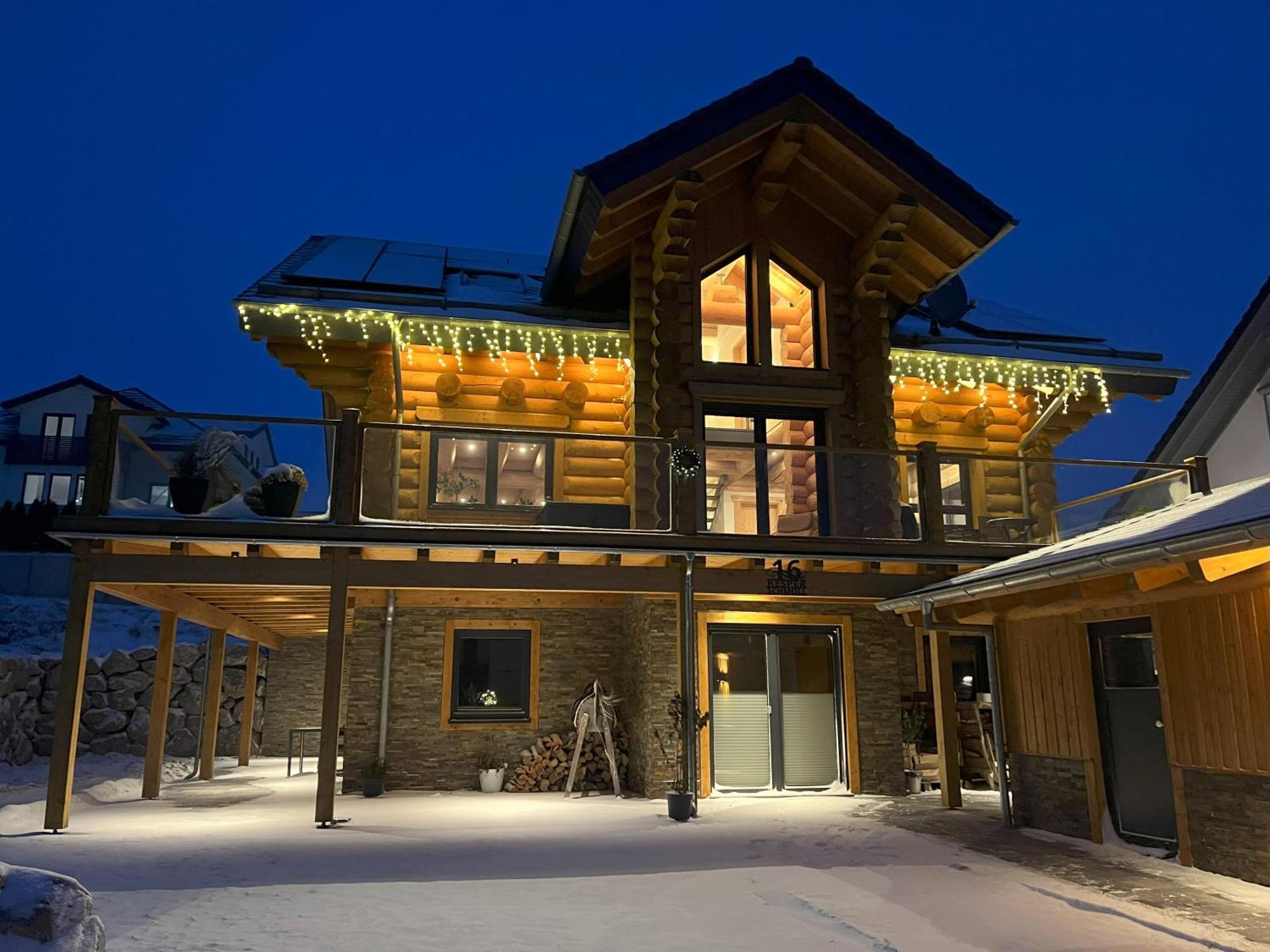 Ferienwohnung Uplandblockhaus Willingen  Exteriör bild